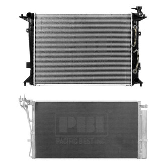 Pacific Best® - Radiator and Condenser Kit