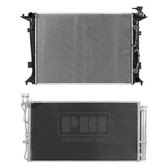 Pacific Best® - Radiator and Condenser Kit