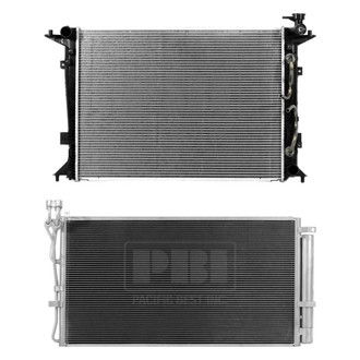 Pacific Best® - Radiator and Condenser Kit