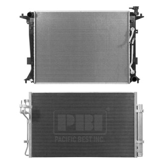 Pacific Best® - Radiator and Condenser Kit