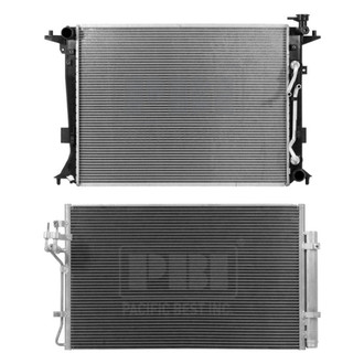 Pacific Best® - Radiator and Condenser Kit