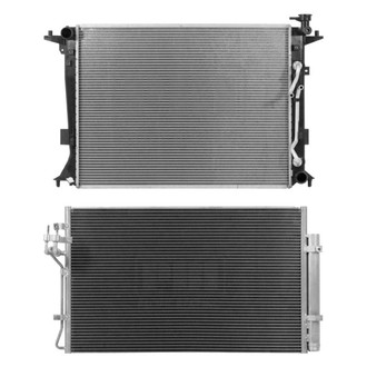 Pacific Best® - Radiator and Condenser Kit