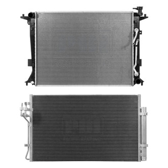 Pacific Best® - Radiator and Condenser Kit