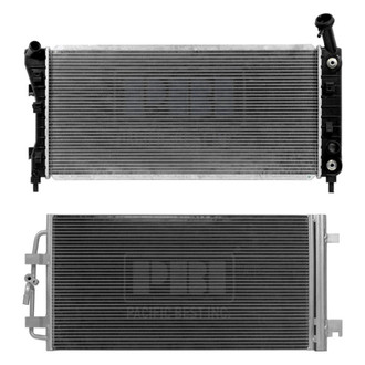Pacific Best® - Radiator and Condenser Kit