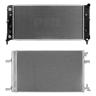 Pacific Best® - Radiator and Condenser Kit