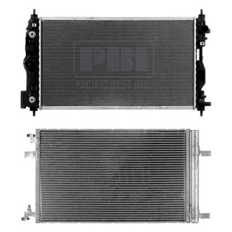Pacific Best® - Radiator and Condenser Kit