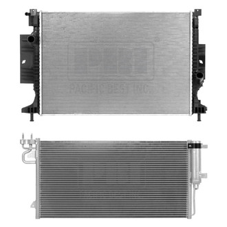 Pacific Best® - Radiator and Condenser Kit