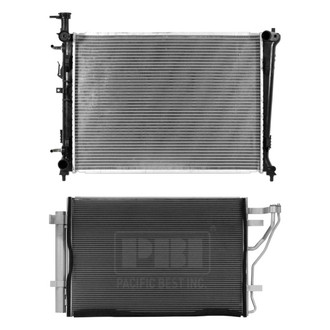 Pacific Best® - Radiator and Condenser Kit
