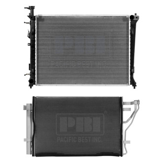 Pacific Best® - Radiator and Condenser Kit