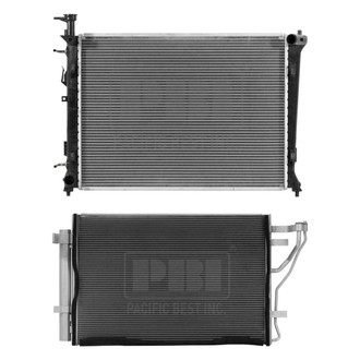 Pacific Best® - Radiator and Condenser Kit