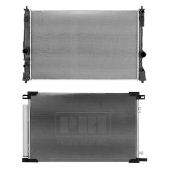Pacific Best® - Radiator and Condenser Kit