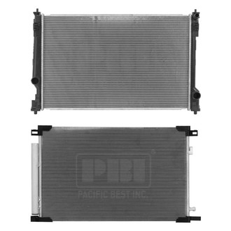 Pacific Best® - Radiator and Condenser Kit