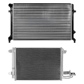 Pacific Best® - Radiator and Condenser Kit