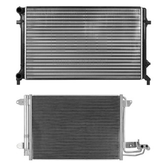 Pacific Best® - Radiator and Condenser Kit