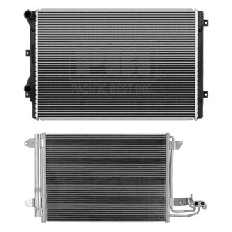 Pacific Best® - Radiator and Condenser Kit