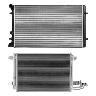Pacific Best® - Radiator and Condenser Kit