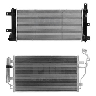 Pacific Best® - Radiator and Condenser Kit