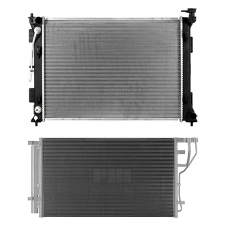 Pacific Best® - Radiator and Condenser Kit