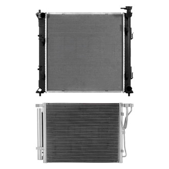 Pacific Best® - Radiator and Condenser Kit