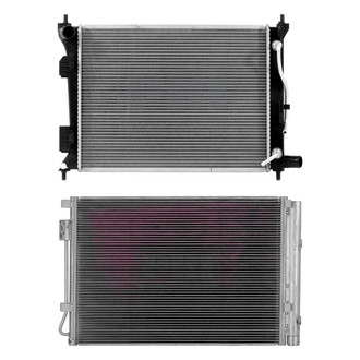 Pacific Best® - Radiator and Condenser Kit