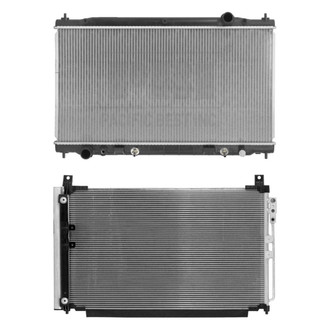 Pacific Best® - Radiator and Condenser Kit