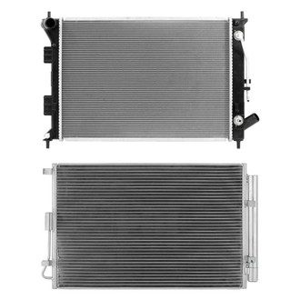 Pacific Best® - Radiator and Condenser Kit