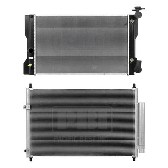 Pacific Best® - Radiator and Condenser Kit