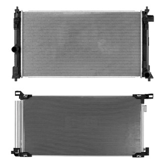 Pacific Best® - Radiator and Condenser Kit