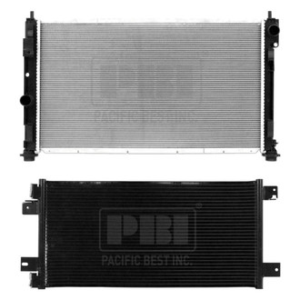 Pacific Best® - Radiator and Condenser Kit