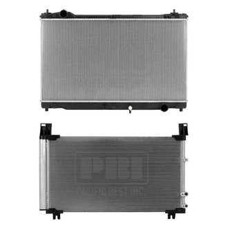 Pacific Best® - Radiator and Condenser Kit