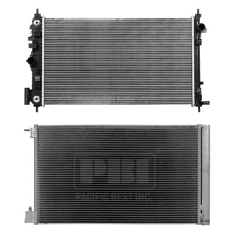 Pacific Best® - Radiator and Condenser Kit
