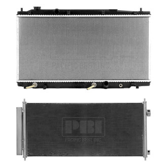 Pacific Best® - Radiator and Condenser Kit