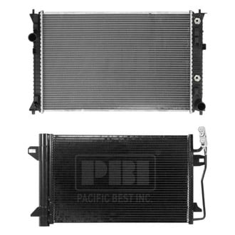 Pacific Best® - Radiator and Condenser Kit