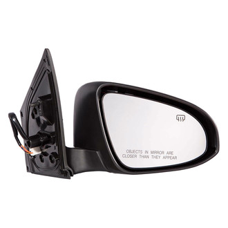 Pacific Best® - Passenger Side Power View Mirror (Heated, Foldaway) (Standard Line)