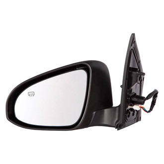 Pacific Best® - Driver Side Power View Mirror (Heated, Foldaway) (Standard Line)