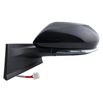 Pacific Best® - Driver Side Power View Mirror (Heated, Foldaway) (Standard Line)