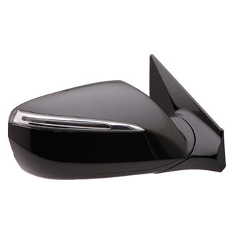 Pacific Best® - Passenger Side Power View Mirror (Heated, Foldaway) (Standard Line)