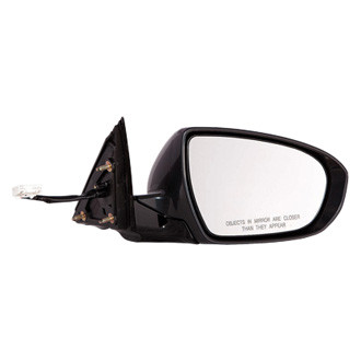 Pacific Best® - Passenger Side Power View Mirror (Heated, Foldaway) (Standard Line)
