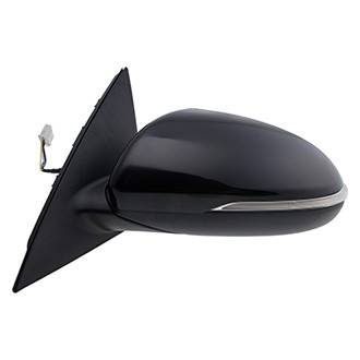 Pacific Best® - Driver Side Power View Mirror (Heated, Foldaway) (Standard Line)