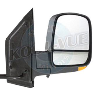Pacific Best® - Passenger Side Power View Mirror (Heated, Foldaway) (Standard Line)