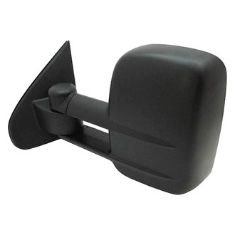 Pacific Best® - Driver Side Manual Towing Mirror (Non-Heated, Foldaway) (Standard Line)