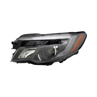 Pacific Best® - Driver Side Replacement Headlight (Standard Line)