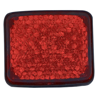 Pacific Best® - Rear Driver or Passenger Side Bumper Reflector (CAPA Certified)