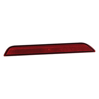 Pacific Best® - Rear Driver Side Bumper Reflector (Standard Line)