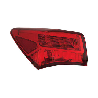 Pacific Best® - Driver Side Outer Replacement Tail Light (CAPA Certified)
