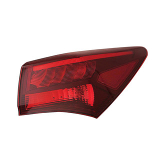 Pacific Best® - Passenger Side Outer Replacement Tail Light (CAPA Certified)