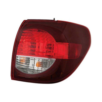 Pacific Best® - Passenger Side Outer Replacement Tail Light (Standard Line)