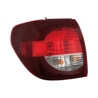 Pacific Best® - Driver Side Outer Replacement Tail Light (Standard Line)