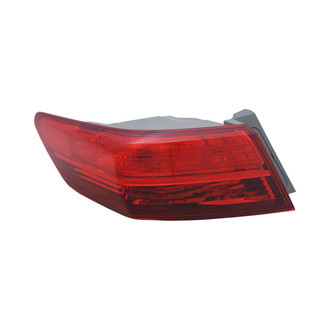 Pacific Best® - Driver Side Outer Replacement Tail Light (Standard Line)