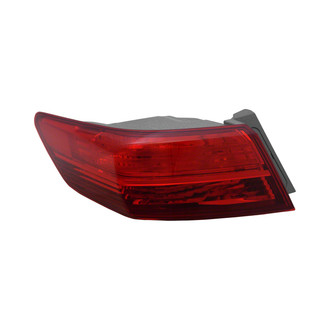 Pacific Best® - Driver Side Outer Replacement Tail Light (CAPA Certified)